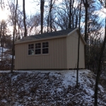 Milton Gable on extreme hill with custom windows